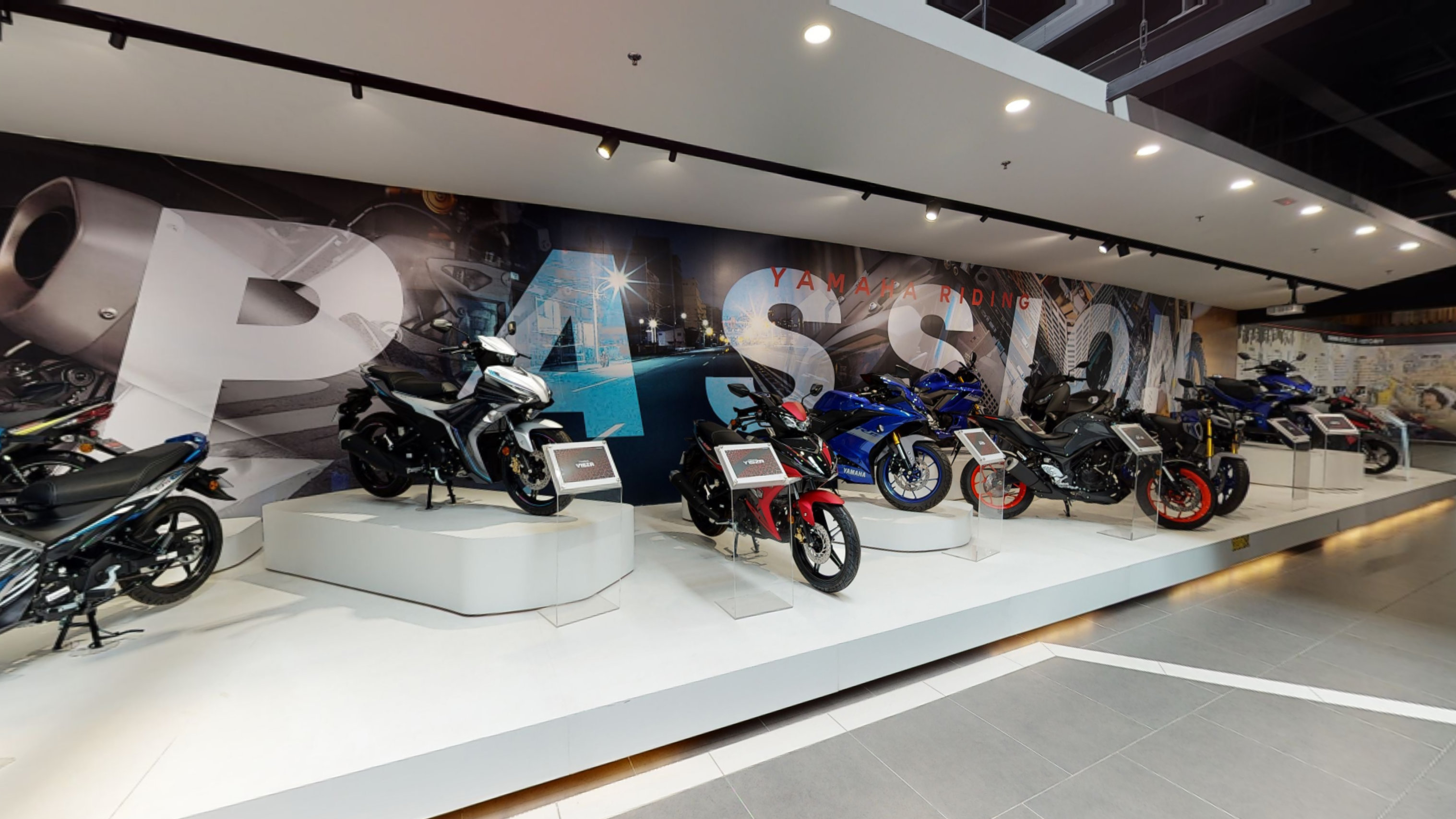 Yamaha Lifestyle Station showroom visual used for automotive review